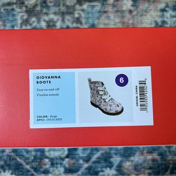 Toddler floral boots - Picture 5 of 5